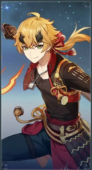 Thoma Hangout Card Genshin Impact
