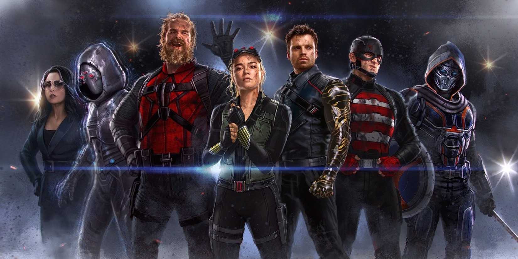 Marvel's Thunderbolts concept art by Andy Park