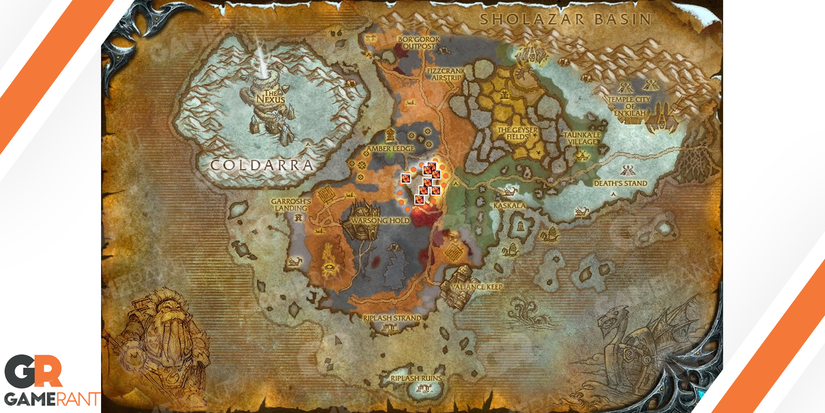 Tiger Lily Borean Tundra Farming Route WotLK