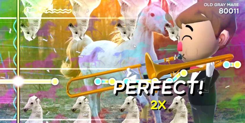 Trombone Champ Horse Background