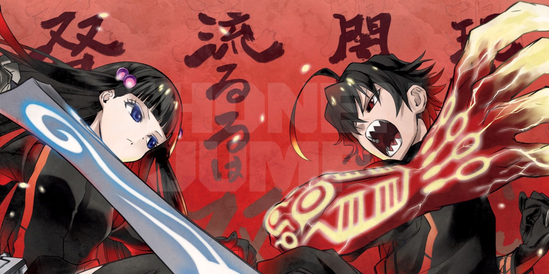 HD wallpaper: Anime, Twin Star Exorcists, Benio Adashino, Rokuro Enmadou |  Wallpaper Flare