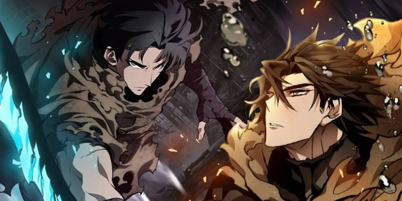 Two Different Images Of MC In World After The Fall Side By Side