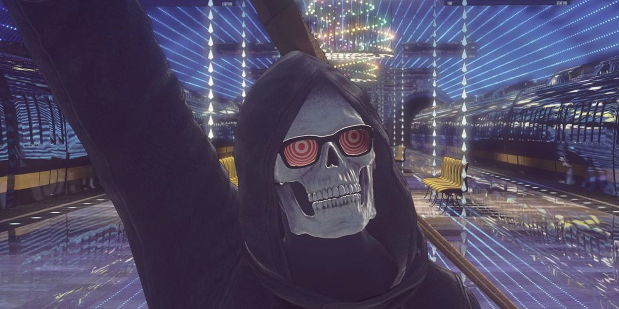 Uncle Death Looking At The Camera In Let It Die