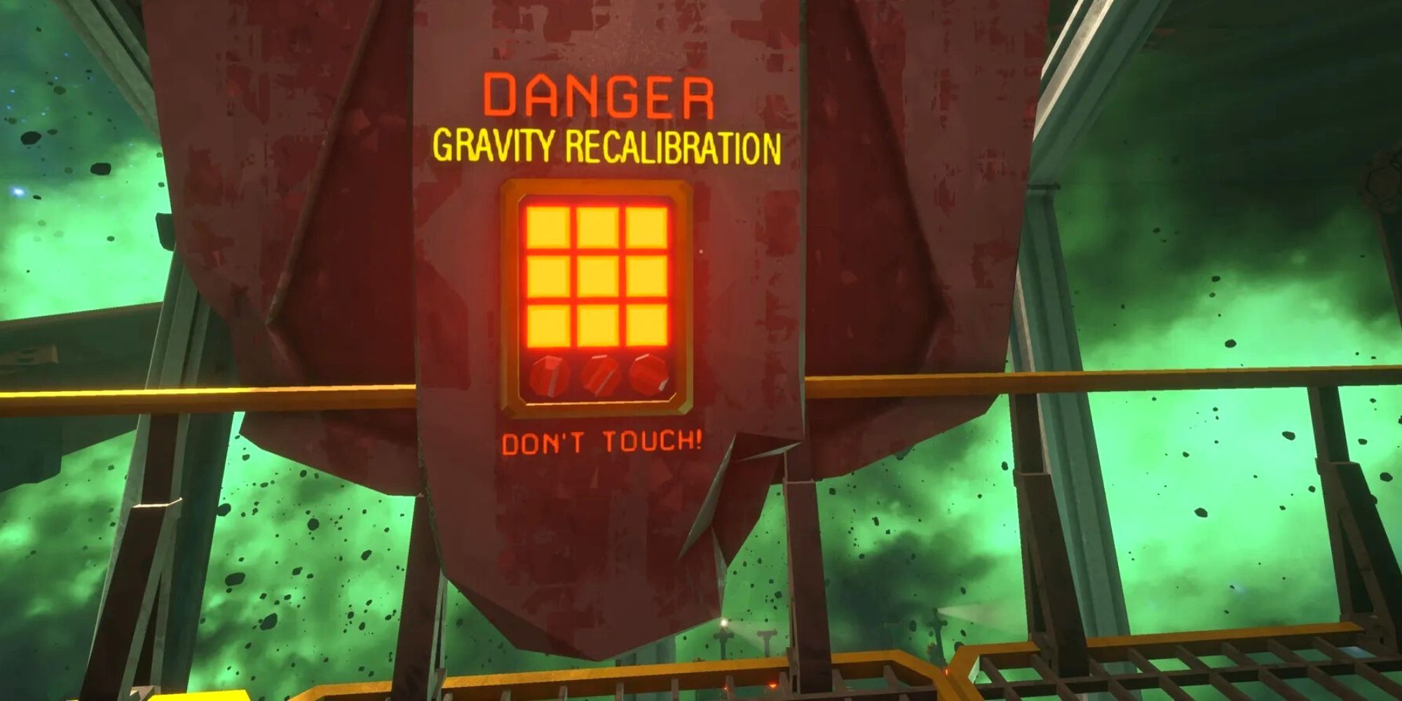 Gravity Recalibration Button In Deep Rock Galactic