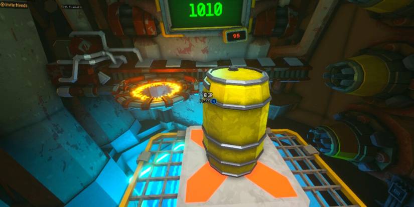 Basketball Mini-Game In Deep Rock Galactic