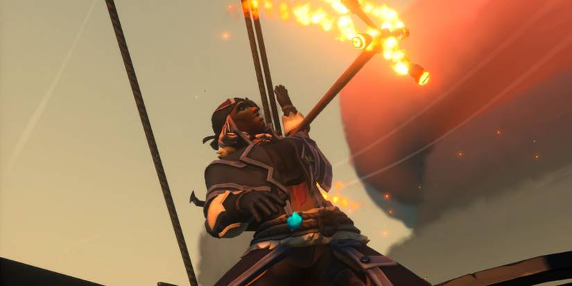 Torch Twister Emote In Sea Of Thieves