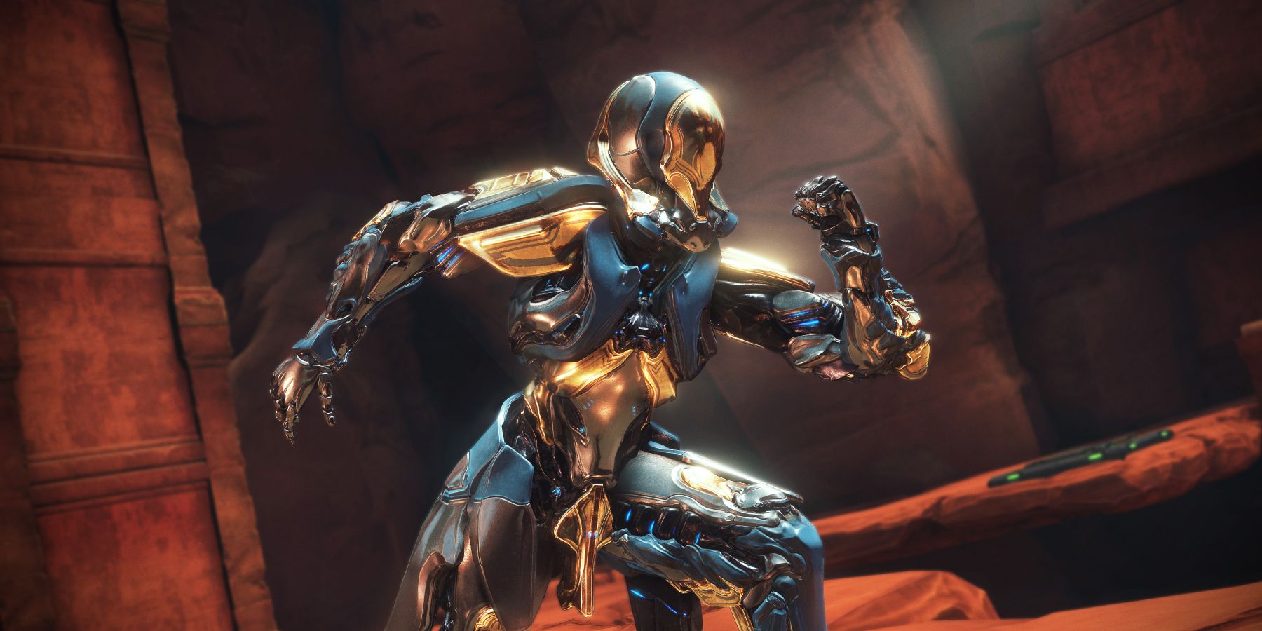 Warframe Gauss Strike Pose