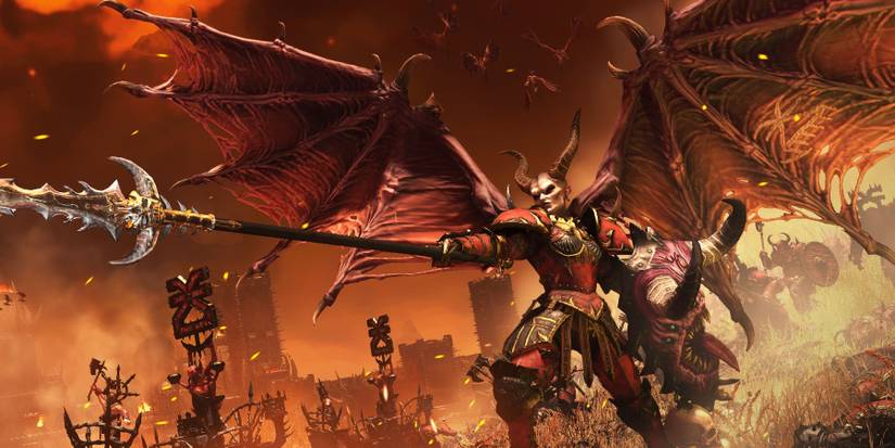 Warriors of Chaos engaged in Combat