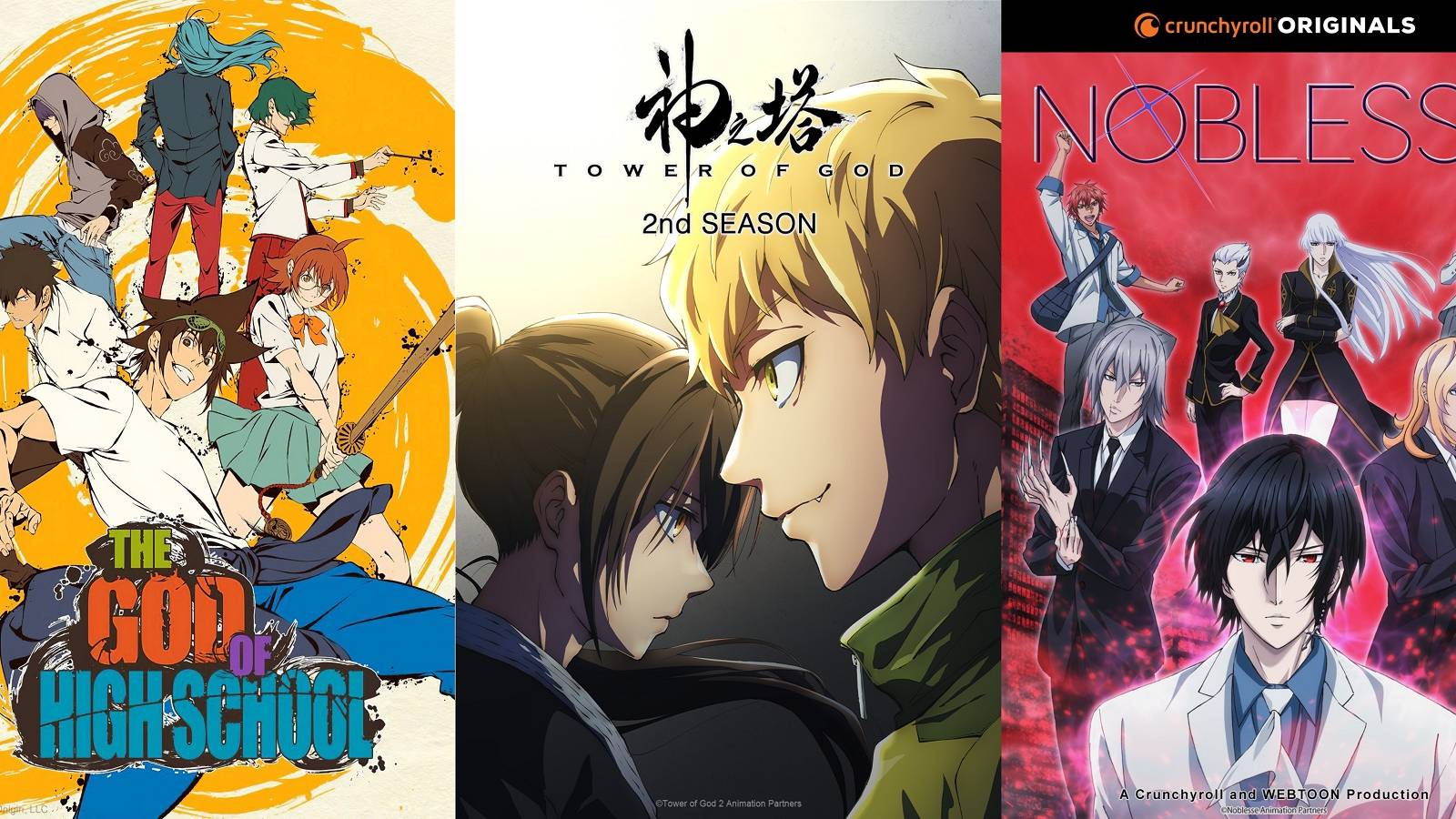 Tower of God season 2 Webtoon Adaptations