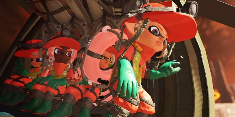 Weird Splatoon 3 Glitch Shows Inkling Get Sucked Out of Helicopter