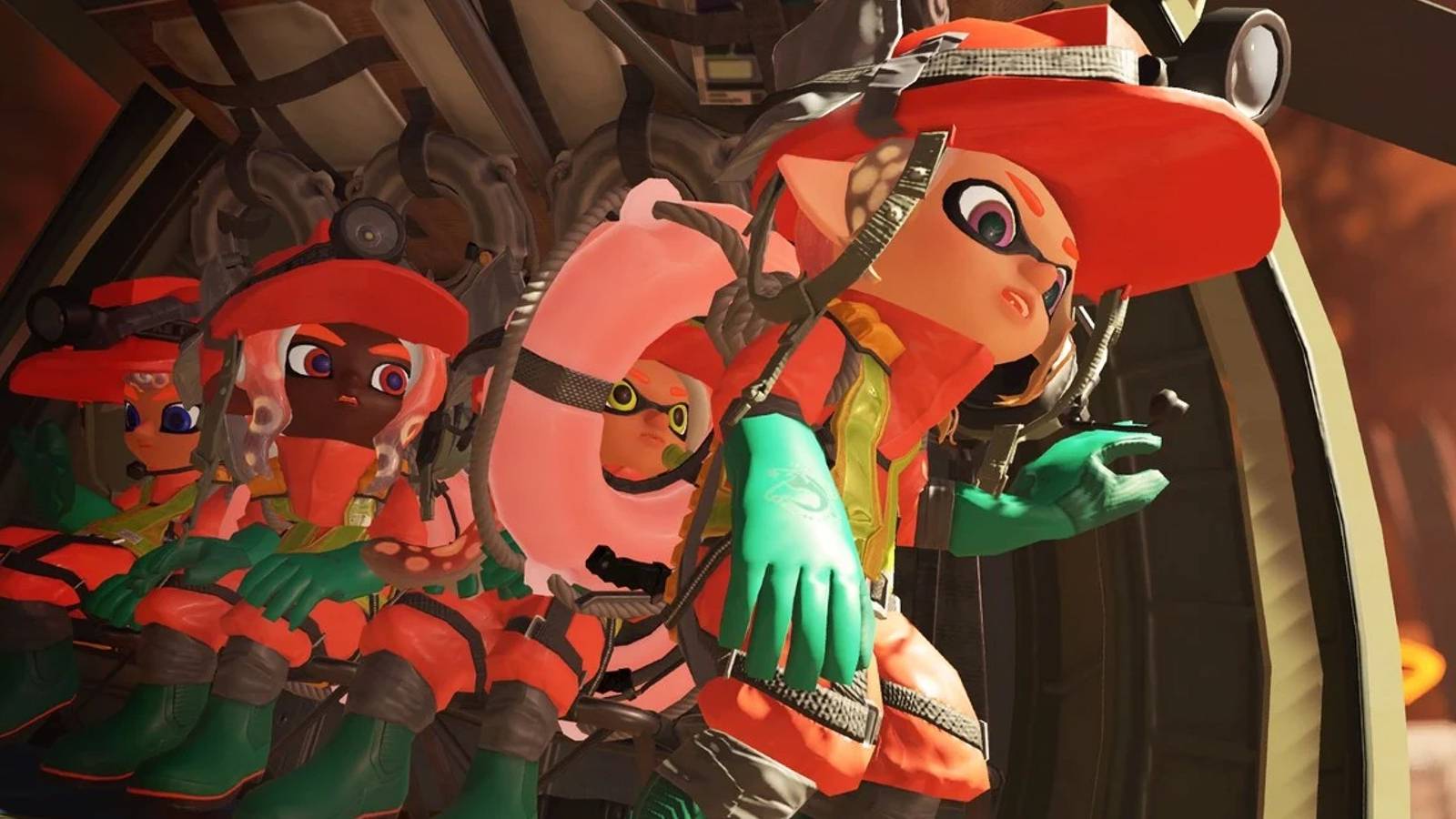 Splatoon Weird Weird Splatoon 3 Glitch Shows Inkling Get Sucked Out of Helicopter