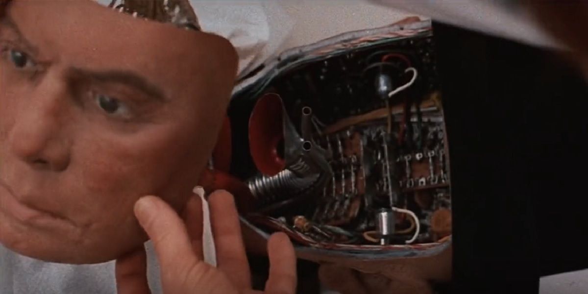 Yul Brynner Gunslinger face off SFX Westworld movie