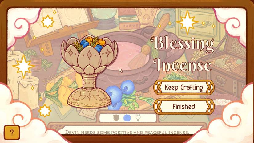 Witchy Life Story_Day 1_Devin Request Complete