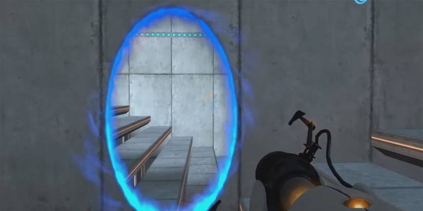 A Gameplay Shot From Portal