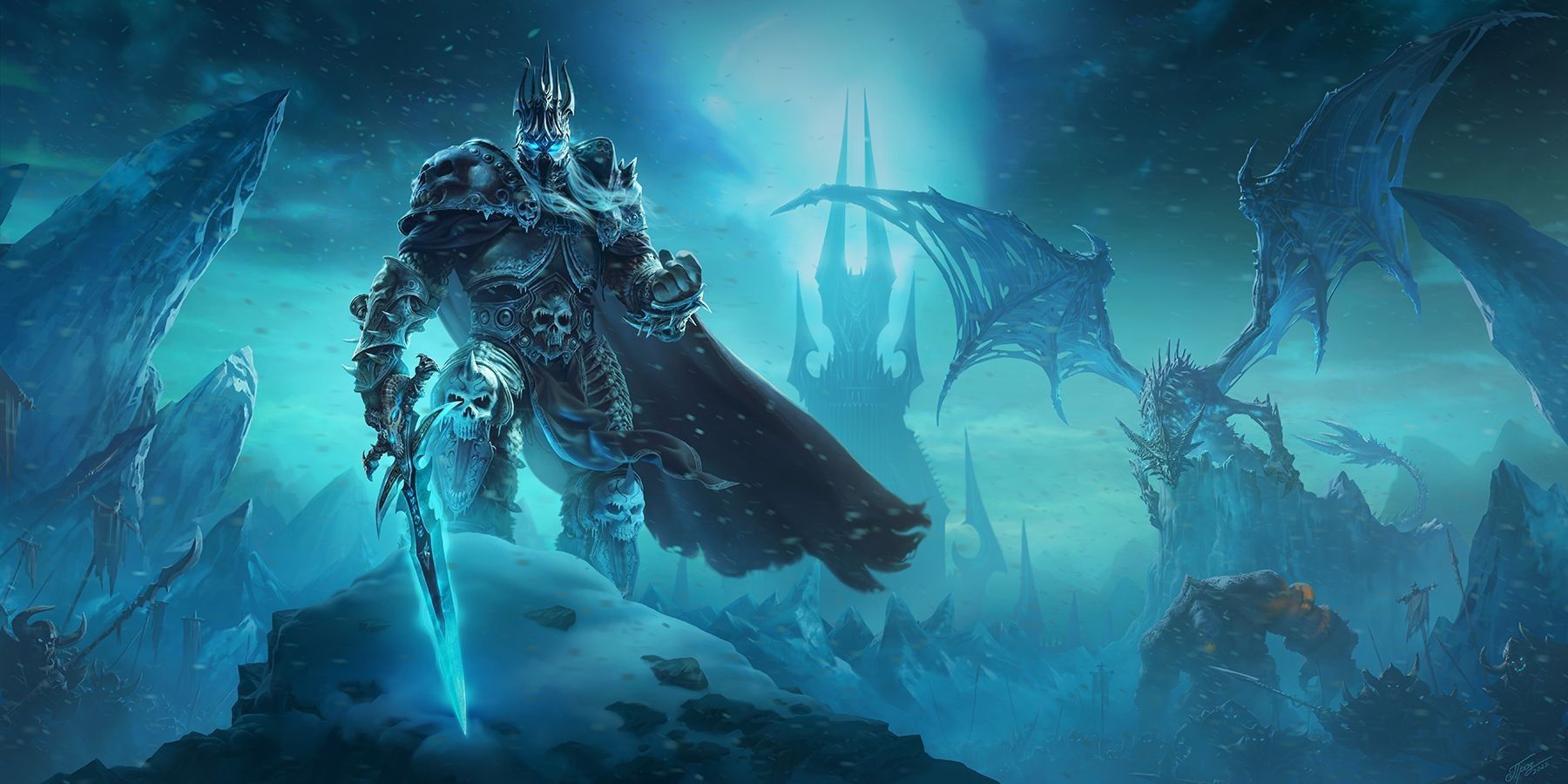Фанат World of Warcraft Wrath of the Lich King превращает модель Warhammer 40,000 в Артаса