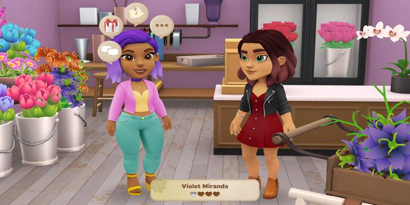 Violet in Wylde Flowers