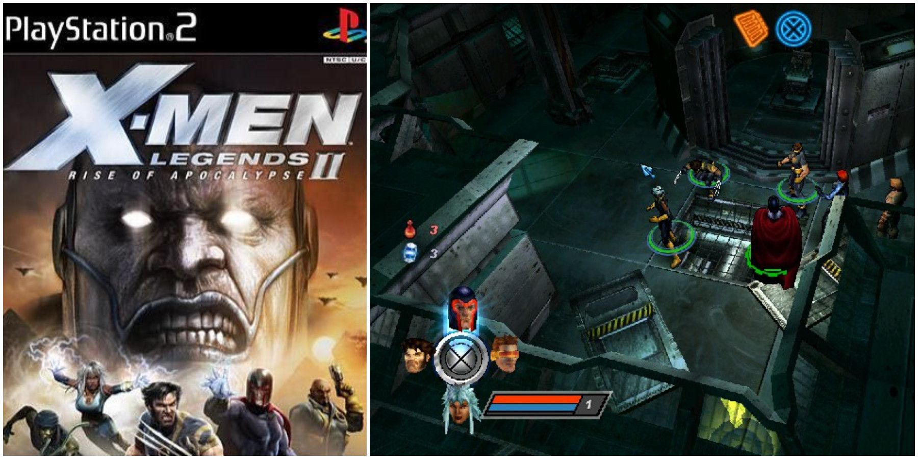 X-Men Legends II Rise of Apocalypse Ролевая игра для PlayStation 2