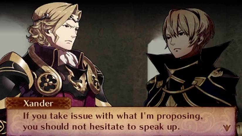Xander and Leo Fire Emblem