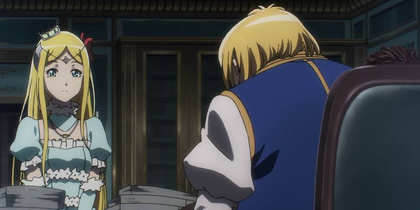 Zanac Consults With Princess Renner – Overlord IV Episode 10