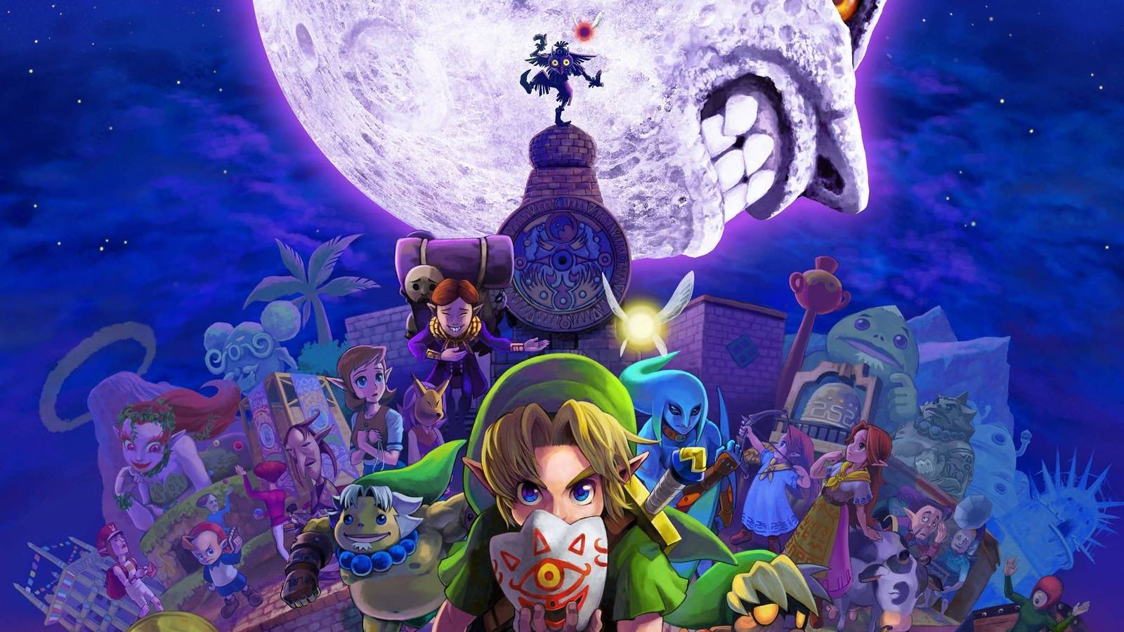 Zelda Fan Makes Incredible Animated Wallpaper Based on Majora’s Mask