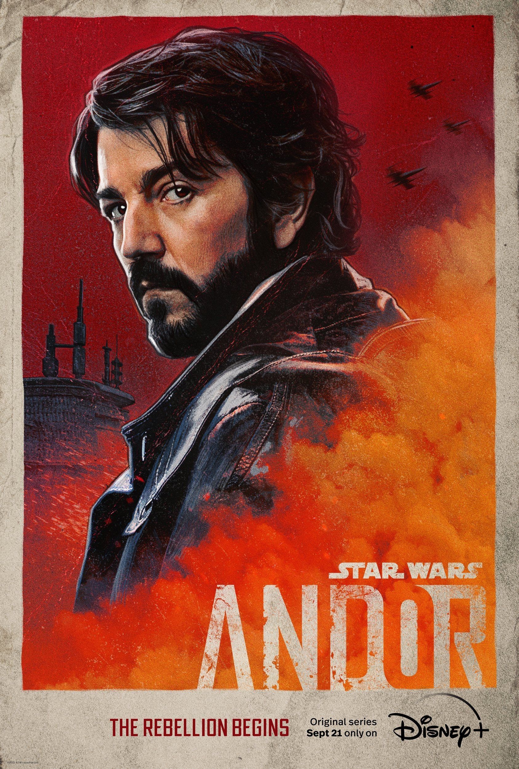 Star Wars: Andor poster Cassian Diego Luna