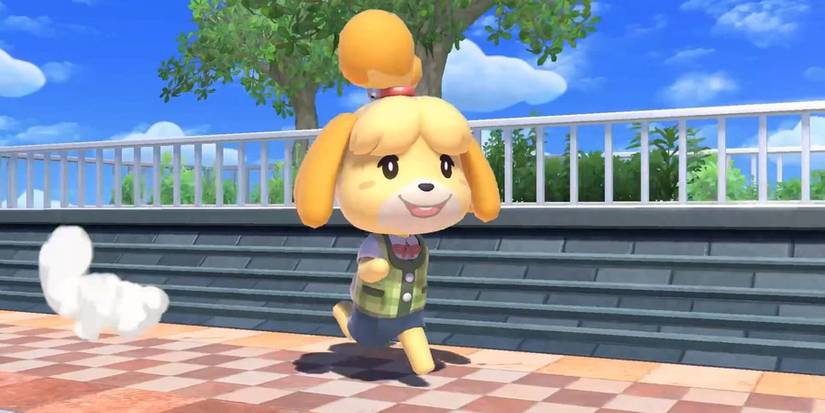animal crossing new horizons isabelle super smash bros