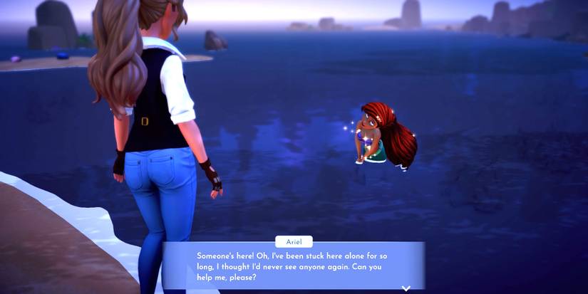 ariel in disney dreamlight valley