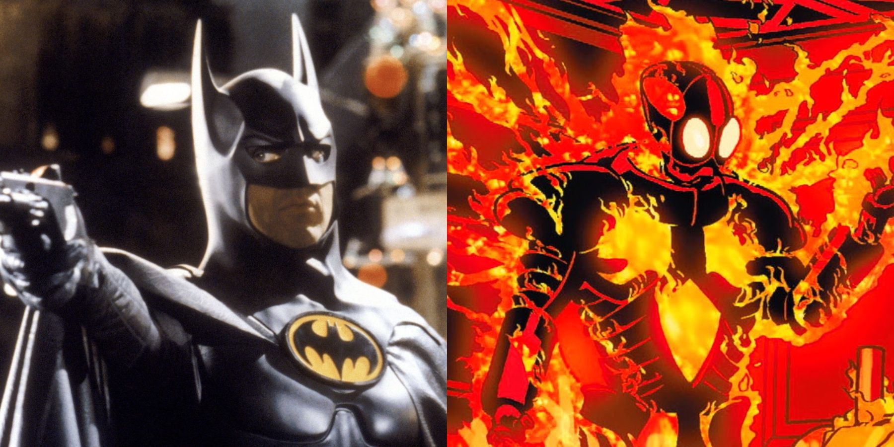 Michael Keaton Batman Brendan Fraser Firefly Batgirl