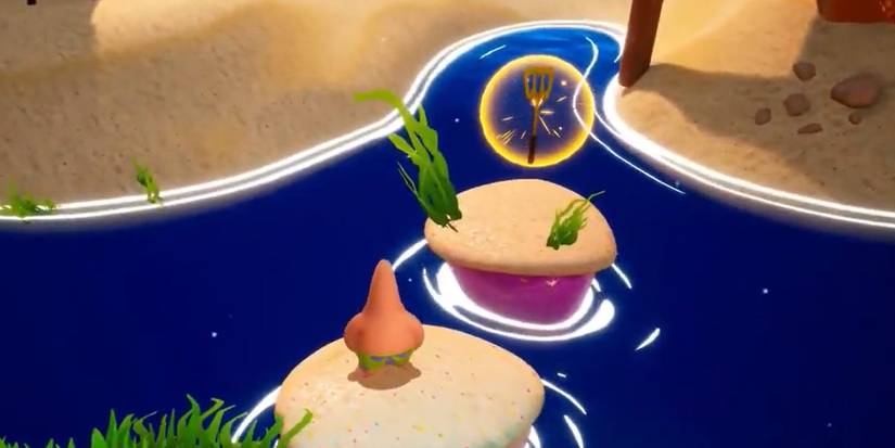 Patrick next to the spatula