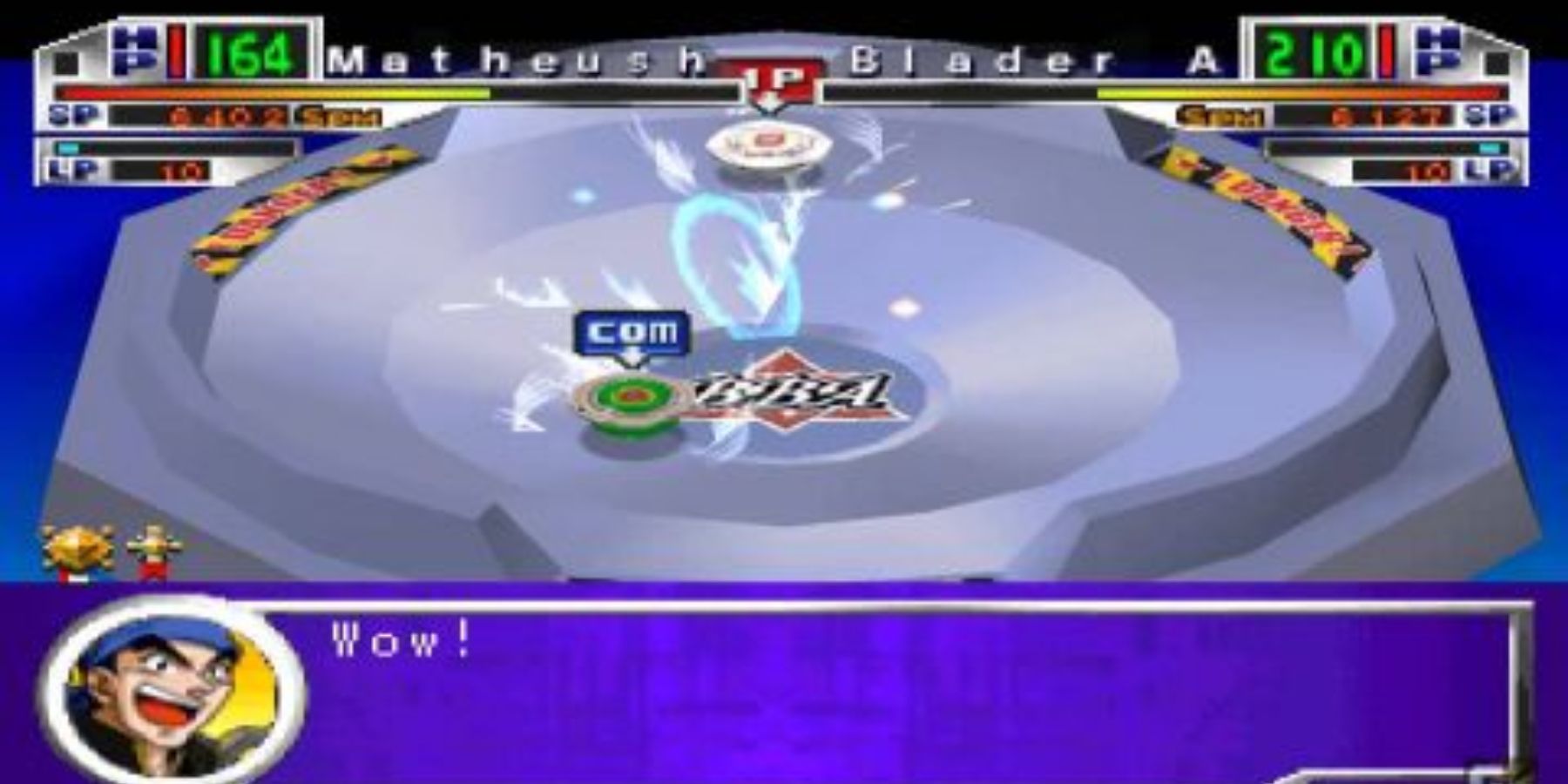 A Beyblade Tournament in Beyblade on the PlayStation