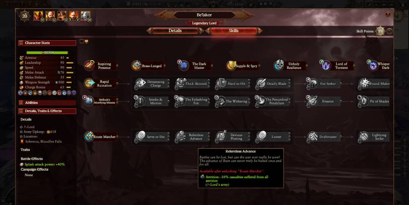 belakor skill tree in tww3