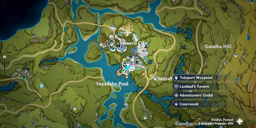 billboard location in genshin impact