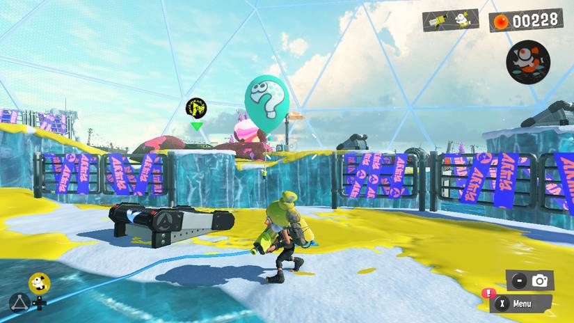 blue mystery balloon splatoon 3