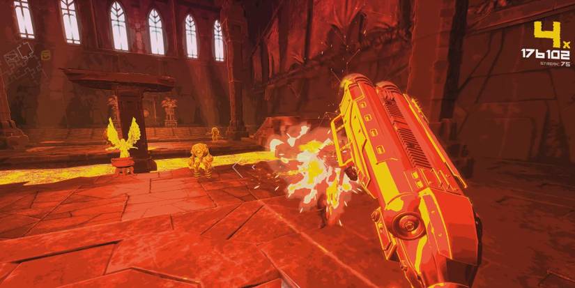 bpm player using thing double barrel shotgun 