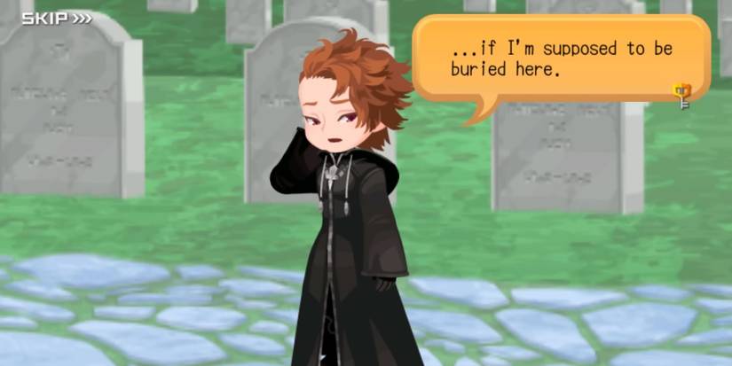 Luxu in Bragi's body in Kingdom Hearts Dark Road