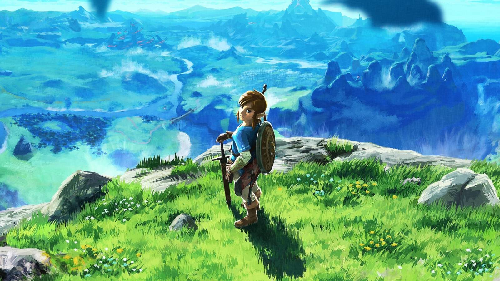 breath of the wild key art