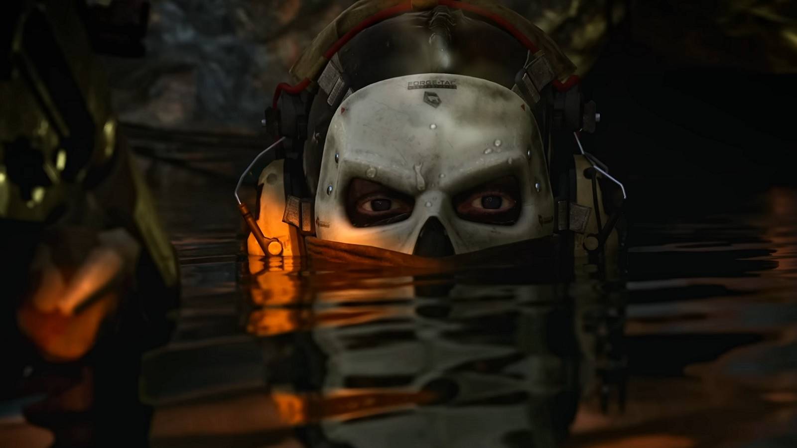 call of duty modern warfare 2 ghost swimming
