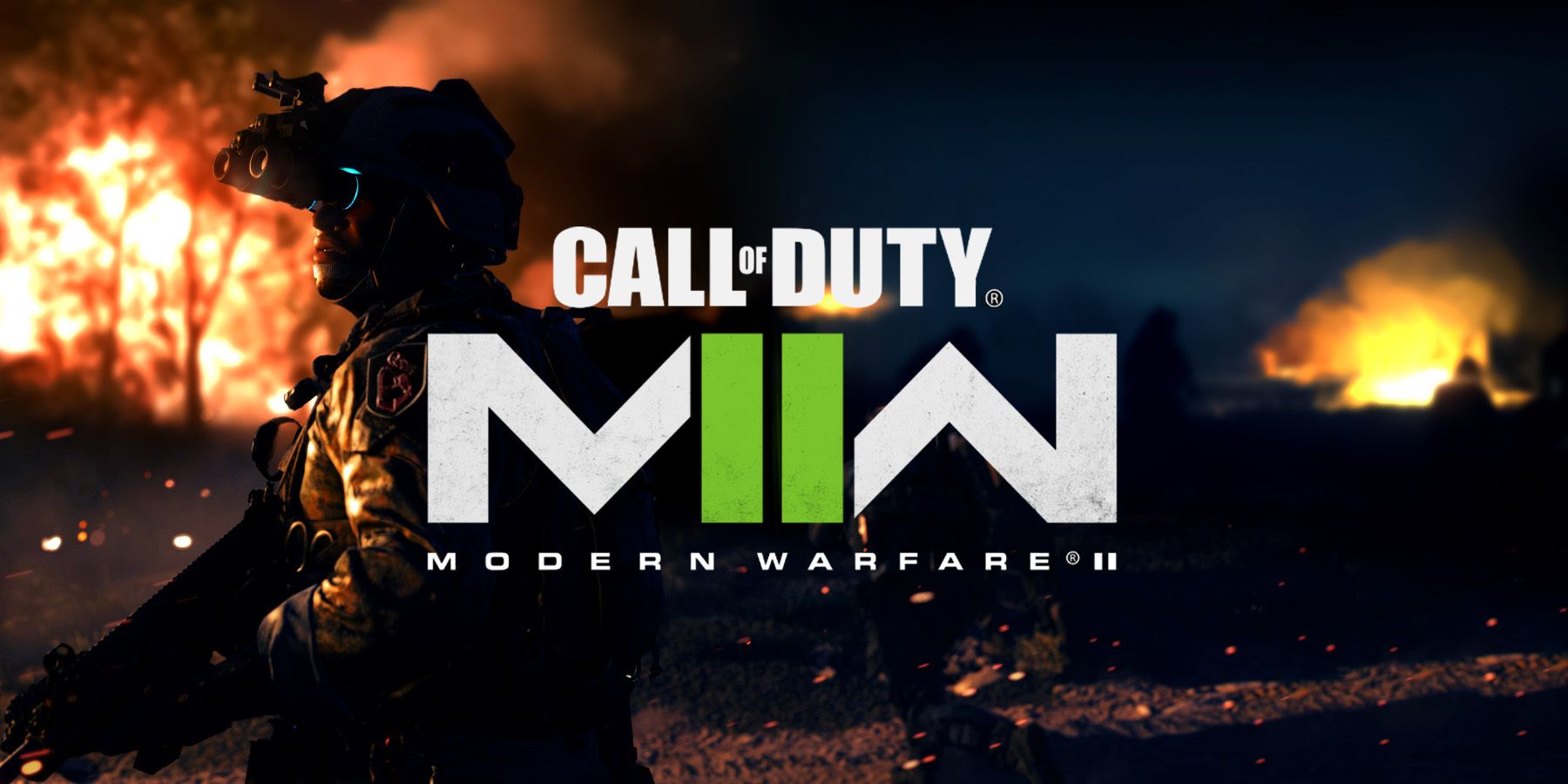 call of duty modern warfare 2 logo and soldier