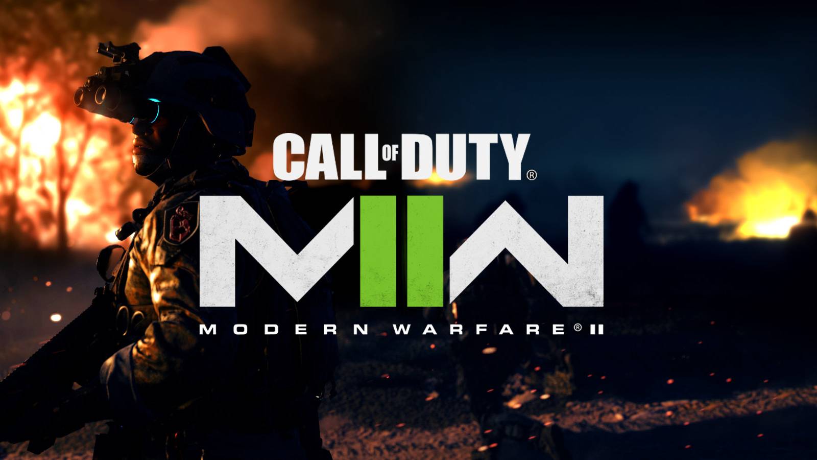 call of duty modern warfare 2 logo and soldier