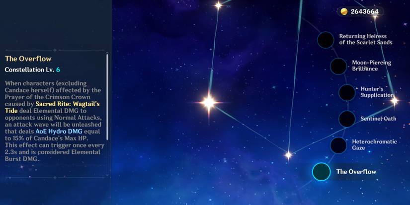 candace c6 constellation in genshin impact