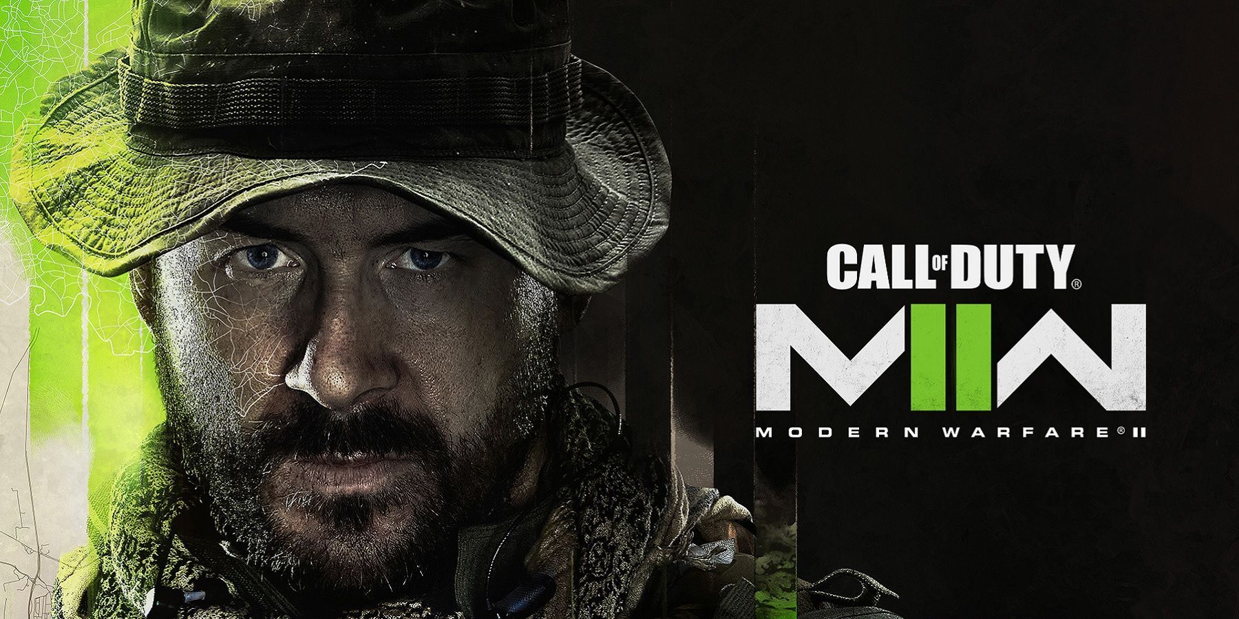captain price with call of duty modern warfare 2 logo