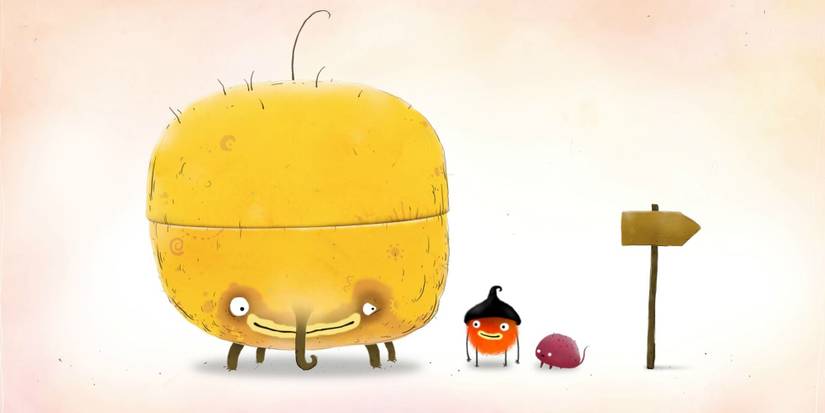 A big monster in Chuchel