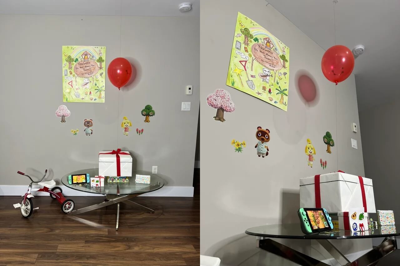 animal crossing themed birthday party