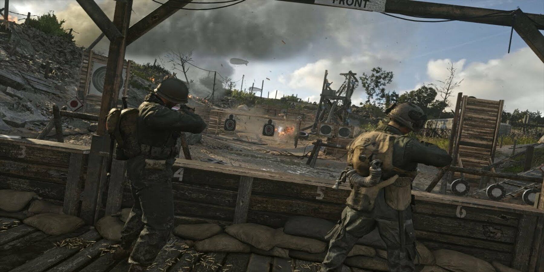 cod-ww2-headquarters-shooting-range