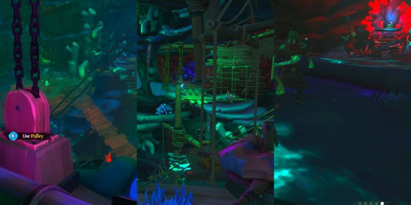 The Shrine Of Ocean's Fortune Puzzle In The Siren's Prize Adventure In Sea Of Thieves