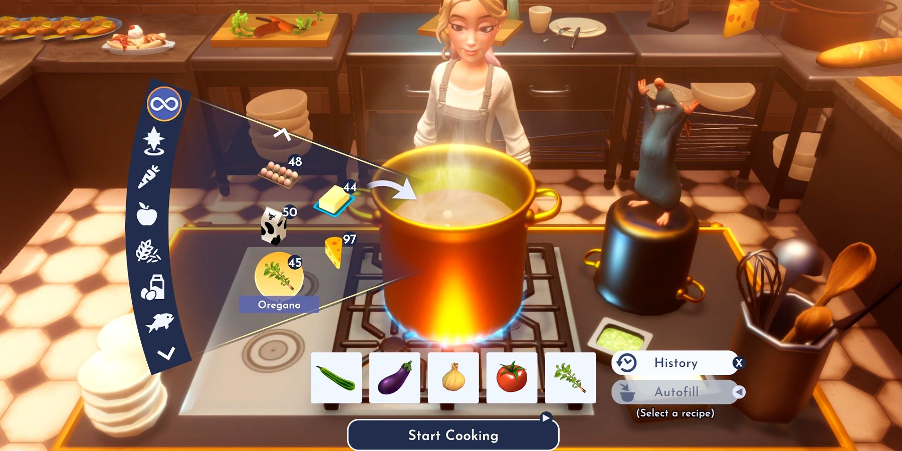 cooking in remy realm in disney dreamlight valley