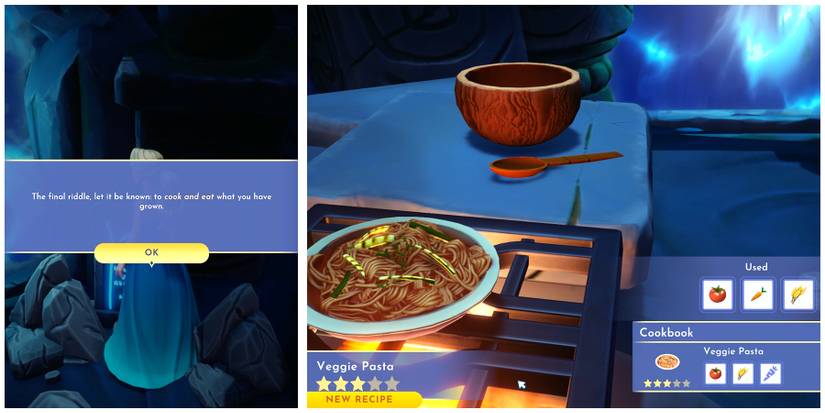 cooking puzzle in disney dreamlight valley