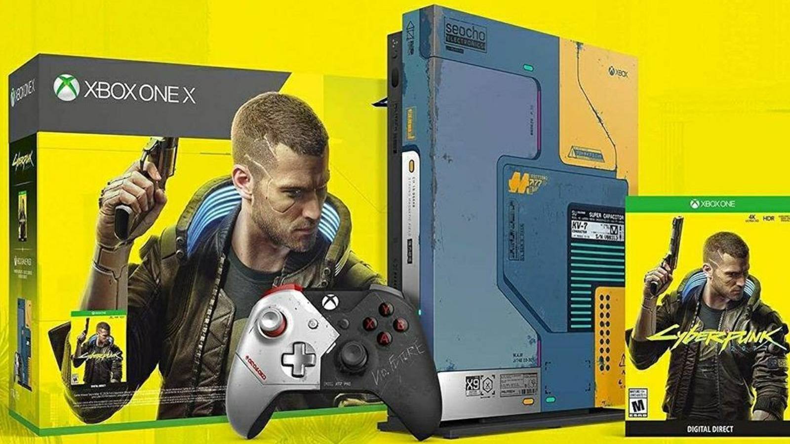 special edition cyberpunk 2077 xbox one x bundle
