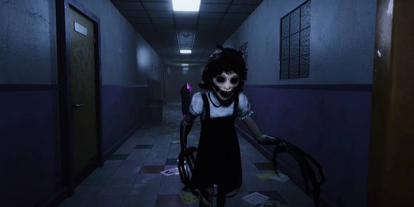 Agatha, boss of Elementary Evil level in Dark Deception