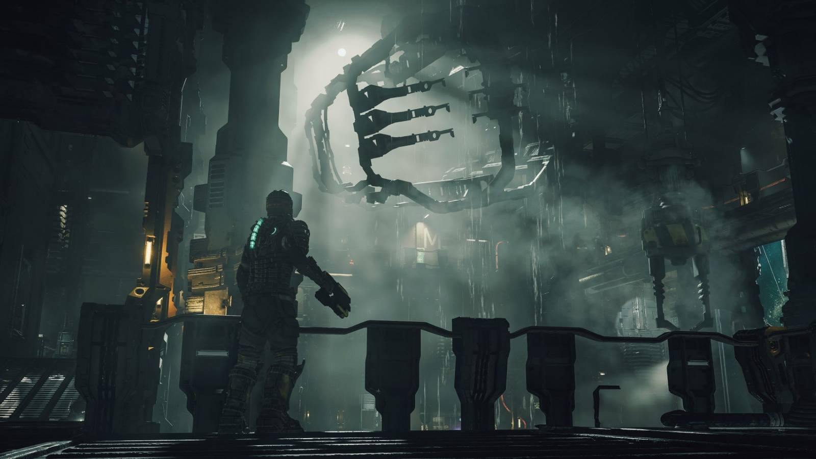 dead space remake screenshot ship interior